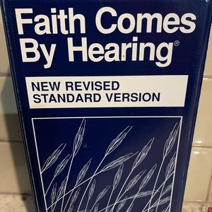 AUDIO BOOK  CASSETTE Faith Comes By Hearing The Bible New Testament -NEW Revised